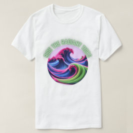 Mystic Neon Waves - Rippen der strahlenden Gezeite T-Shirt