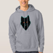 Mystic Neon Wolf Design Sweatshirt (Vorderseite)