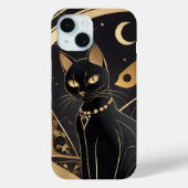 Mystic Night Guardian iPhone 15 Fall Case-Mate iPhone Hülle (Rückseite)