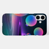 Mystic Night: Starry Sky iPhone Case (Rückseite (Horizontal))