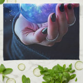 Mystic Orb of Destiny Geschirrtuch (Gefaltet)