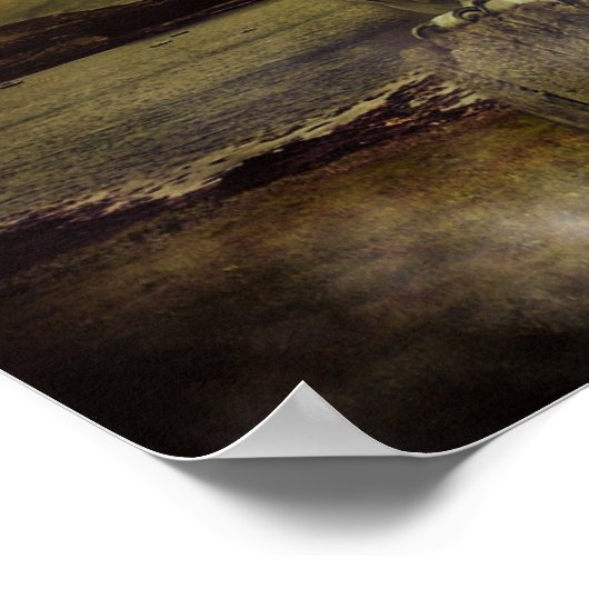 Mystic Owl Poster (Ecke)