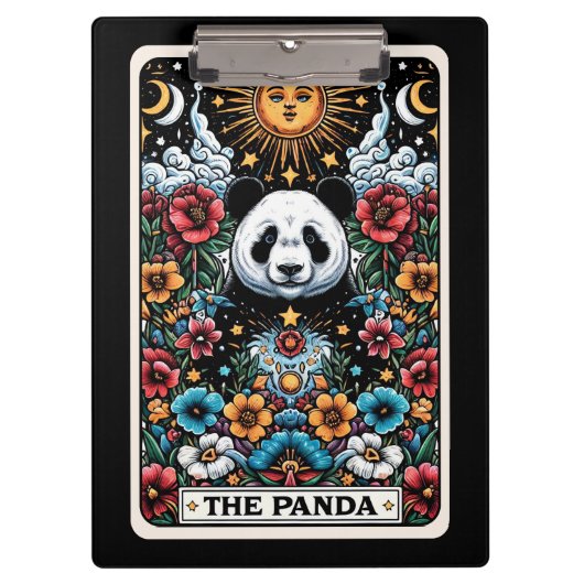 Mystic Panda Tarot - Spiritual Journaling, Office Klemmbrett (Vorderseite)