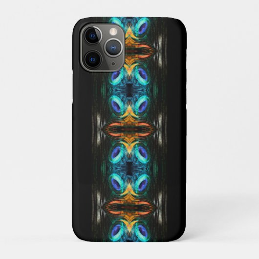 Mystic Peacock Mirage Case-Mate iPhone Hülle (Rückseite)