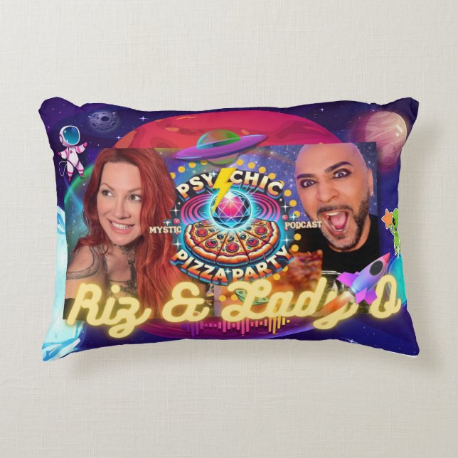 Mystic Pizza Party Kissen (Vorderseite)