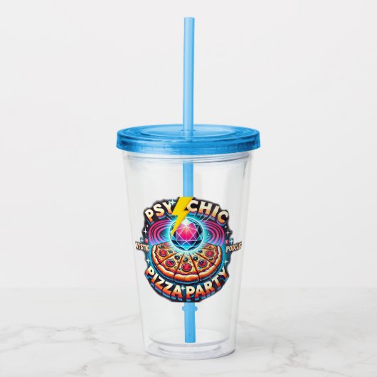Mystic Pizza Partys Cup Acryltrinkbecher (Vorderseite)