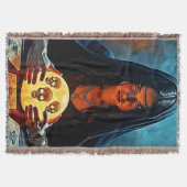 Mystic Psychic Fortune Teller Design Decke (Vorderseite)