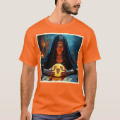 Mystic Psychic Fortune Teller Design T-Shirt (Vorderseite)