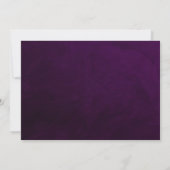 Mystic Rainbow Deep Plum Sun Moon Star Space Save The Date (Rückseite)