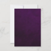 Mystic Rainbow Deep Plum Sun Moon Star Space Save The Date (Rückseite)