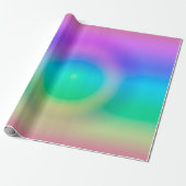 Mystic Rainbow Eye Ombre Geschenkpapier (Ungerollt)