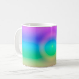 Mystic Rainbow Eye Ombre Kaffeetasse