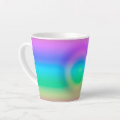 Mystic Rainbow Eye Ombre Milchtasse (Linke Ecke)