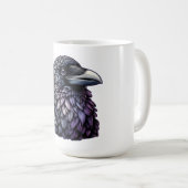 Mystic Raven Art Kaffeetasse (VorderseiteRechts)