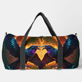 Mystic Raven Duffle Bag