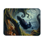 Mystic Raven Forest Hues Magnet (Horizontal)