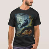 Mystic Raven Forest Hues T-Shirt (Vorderseite)