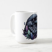 Mystic Raven Kaffeetasse (Vorderseite Links)