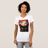 Mystic Red illustration T-Shirt (Vorne ganz)