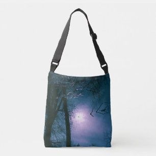 Mystic Refraktion Custom All-Over-Print Cross Body Tragetaschen Mit Langen Trägern
