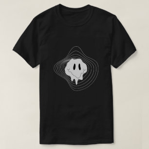 Mystic Ripple Ghost - Moderner Minimalistischer T  T-Shirt