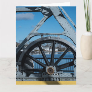 Mystic River Bascule Bridge – Historisches Mystic Karte