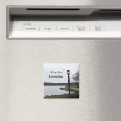 Mystic River, Connecticut Magnet (In Situ (Geschirrspüler))