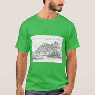 Mystic River Klappbrücke T-Shirt