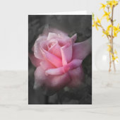 Mystic Rose Greeting Card Karte (Gelbe Blume)