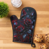 Mystic Rose Oven Mitt Ofenhandschuh (Oben unten)