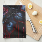 Mystic Rose Teetuch Geschirrtuch (Viertel Falte)