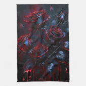 Mystic Rose Teetuch Geschirrtuch (Vertikal)