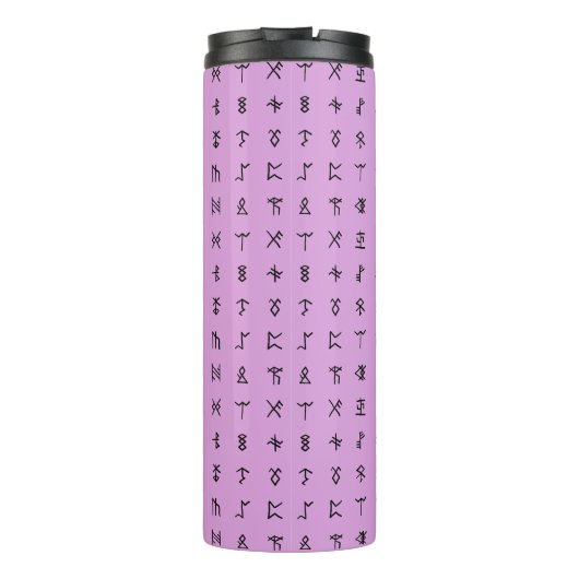 Mystic Runes Thermosbecher (Rückseite)