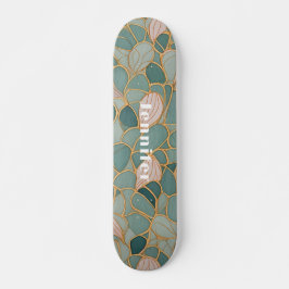 Mystic Scales: Pastel Fantasy Skateboard