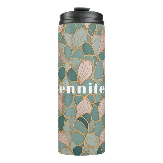 Mystic Scales: Pastel Fantasy Thermosbecher (Vorderseite)