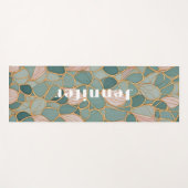 Mystic Scales: Pastel Fantasy Yogamatte (Vorderseite (Horizontal))