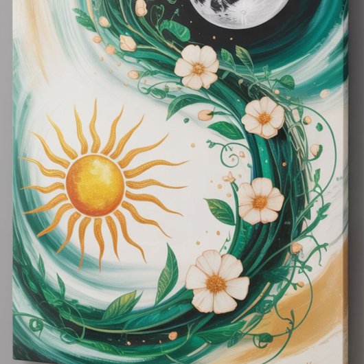 Mystic SciFi: Neo-Futuristic Branch in Space Poster