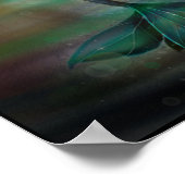 Mystic Sea Mermaid Fantasy Art Poster (Ecke)