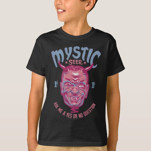 Mystic Seer Yes oder no Question Graphic T-Shirt (Vorderseite)