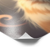 Mystic Siamese Cat Fotodruck (Ecke)