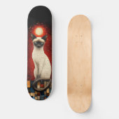 Mystic Siamese Skateboard (Vorderseite)