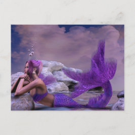 Mystic Siren Fantasy Mermaid Art Postkarte