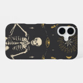 Mystic Skeleton iPhone 16 Hülle (Rückseite (Horizontal))