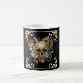 Mystic Skull Vintag Black Kaffeetasse (Mittel)