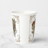 Mystic Skull Vintag Pappbecher (Links)