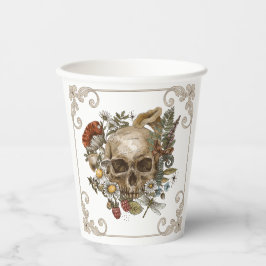 Mystic Skull Vintag Pappbecher