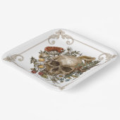 Mystic Skull Vintag Pappteller (Gewinkelt)