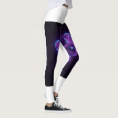 Mystic Snake Neon Hearts Leggings 🐍 💖 (Rechts)