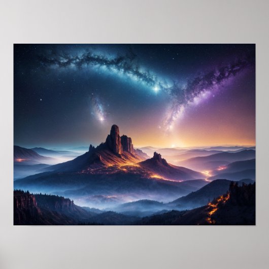 Mystic Star Cluster Poster (Vorne)