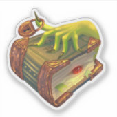 Mystic Sticker Fantasy Zauberbuch mit Eye & Claw (Vorderseite)